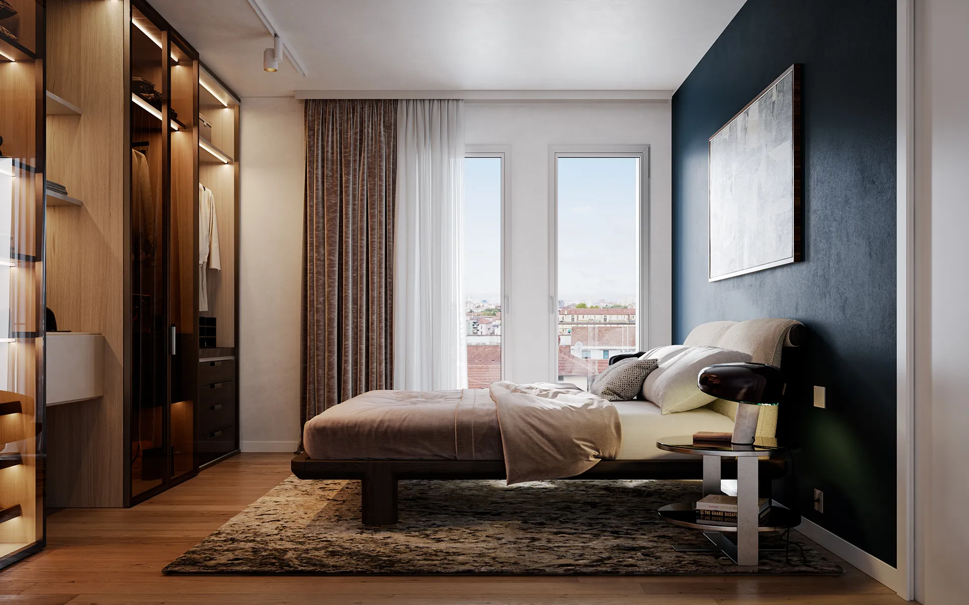 Silea: Porta Venezia Living – camere da letto eleganti in bilocali, trilocali e quadrilocali, con ambienti luminosi e materiali raffinati.